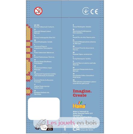 Sachet 1000 perles plastique Midi argent HAMA-207-62 Hama 5