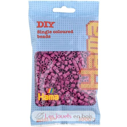 Sachet 1000 perles plastique Midi prune HAMA-207-82 Hama 1