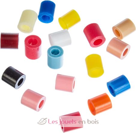 Sachet 1000 perles plastique Midi base mix 22 couleurs HAMA-207-67 Hama 3