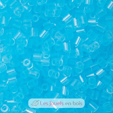 Sachet 1000 perles plastique Midi bleu transparent HAMA-207-73 Hama 2