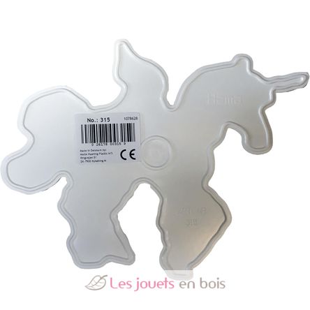 Plaque licorne perles plastique Midi HAMA-315 Hama 3