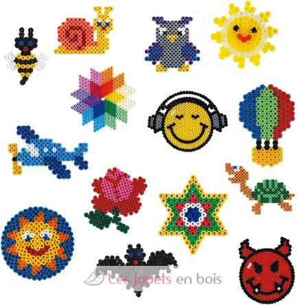 Pot jaune 4000 perles plastique Midi HAMA-2052 Hama 4
