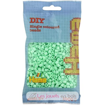 Sachet 1000 perles plastique Midi Menthe pastel HAMA-207-98 Hama 1