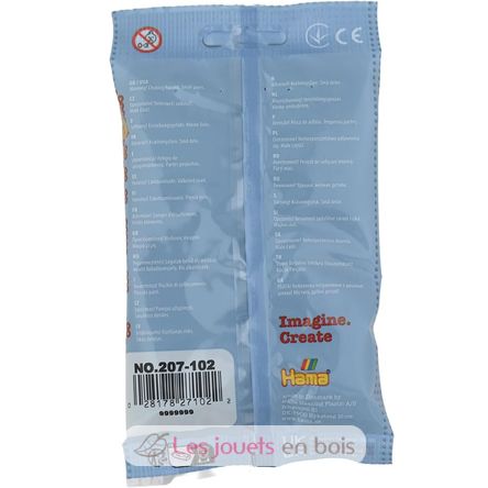Sachet 1000 perles plastique Midi vert forêt HAMA-207-102 Hama 3