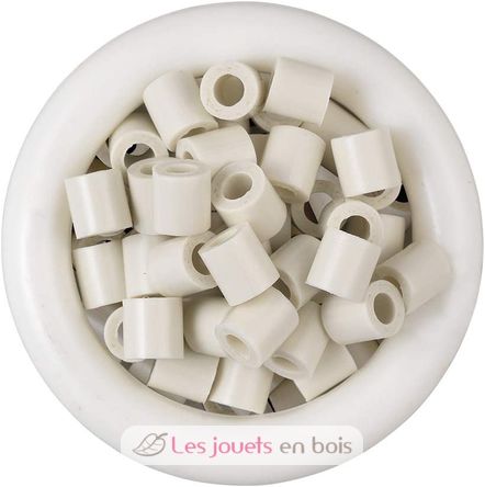 Sachet 1000 perles plastique Midi Blanc calcaire HAMA-207-77 Hama 1