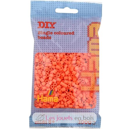 Sachet 1000 perles plastique Midi Abricot HAMA-207-79 Hama 1