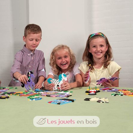 Sachet 1000 perles plastique Midi Vert olive 207-84 Hama 4