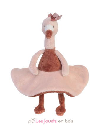 Peluche Flamant rose Fiddle 19 cm HH133440 Happy Horse 1