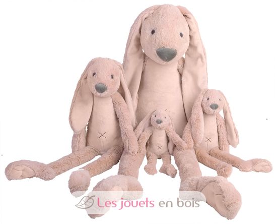 Peluche Lapin Richie Old Pink 58 cm HH133107 Happy Horse 3