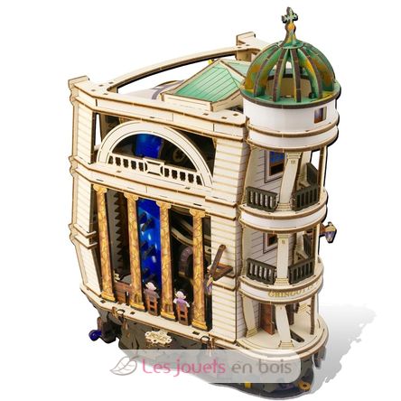 Puzzle 3D Banque des sorciers Gringotts U70276 Ugears 1