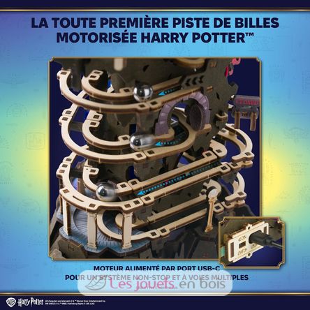 Puzzle 3D Banque des sorciers Gringotts U70276 Ugears 8