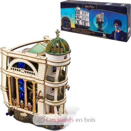 Puzzle 3D Banque des sorciers Gringotts U70276 Ugears 2