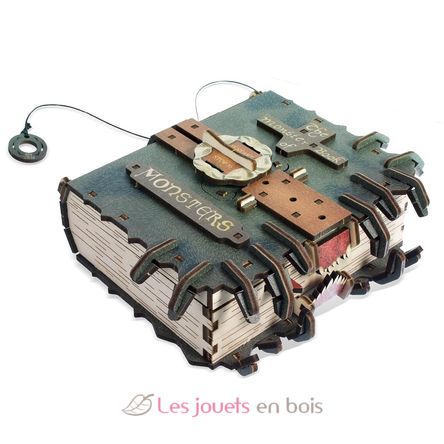 Puzzle 3D Livre des Monstres Harry Potter U70274 Ugears 1