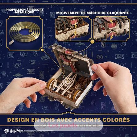 Puzzle 3D Livre des Monstres Harry Potter U70274 Ugears 6