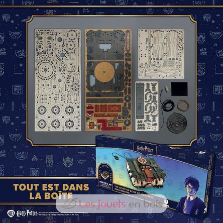Puzzle 3D Livre des Monstres Harry Potter U70274 Ugears 10