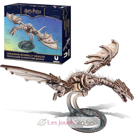Puzzle 3D Dragon Pansedefer ukrainien U70280 Ugears 2