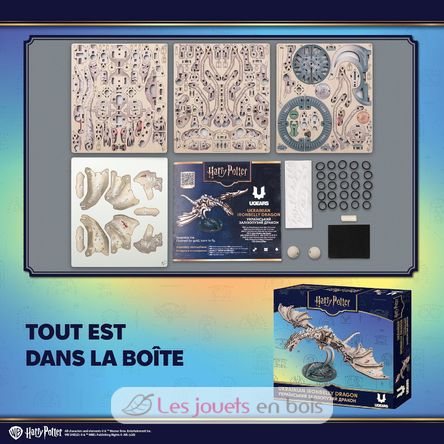 Puzzle 3D Dragon Pansedefer ukrainien U70280 Ugears 3