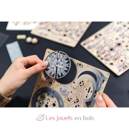 Puzzle 3D Dragon Pansedefer ukrainien U70280 Ugears 4