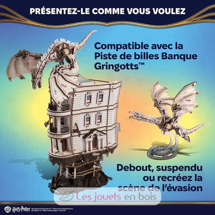 Puzzle 3D Dragon Pansedefer ukrainien U70280 Ugears 10