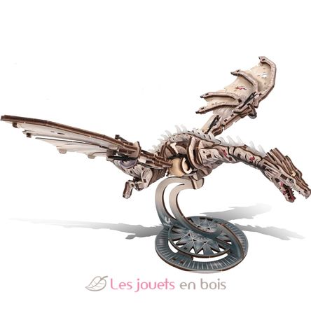 Puzzle 3D Dragon Pansedefer ukrainien U70280 Ugears 1