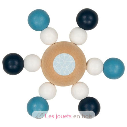 Hochet toupie Tendance bleu HE765240 Heimess 1