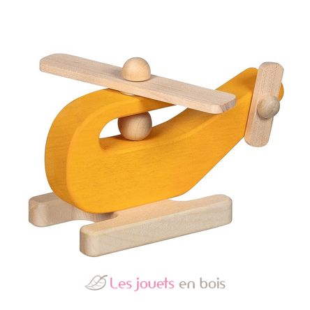 Hélicoptère en bois pour jouer GK55832 Goki 2