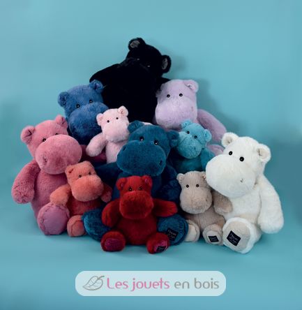 Peluche Hippo Hip Chic bleu 40 cm HO3108 Histoire d'Ours 6