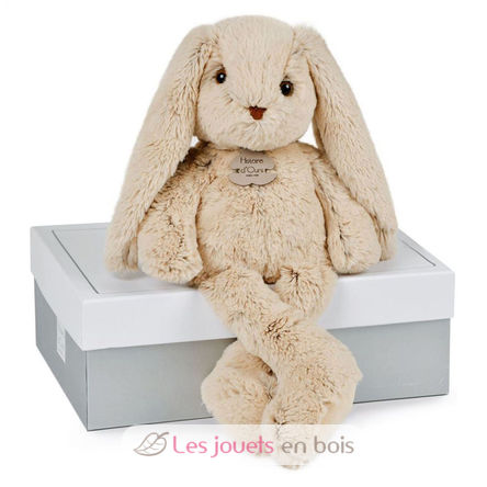 Peluche Lapin Beige 40 cm HO2431 Histoire d'Ours 1