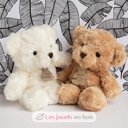 Peluche Ours Câlin crème 21 cm HO2533 Histoire d'Ours 3