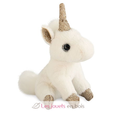 Porte-clés Peluche Licorne Or HO2762 Histoire d'Ours 1