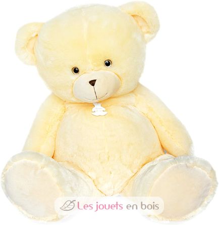 Peluche Ours Bellydou crème 110cm HO2898 Histoire d'Ours 1