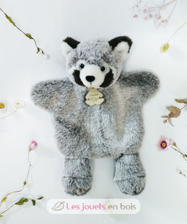 Marionnette à main Panda gris 25 cm HO3084 Histoire d'Ours 2