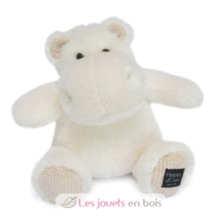 Peluche Hippo Hip Chic ivoire 25 cm HO3090 Histoire d'Ours 1