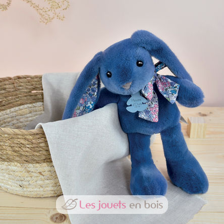 Peluche Lapin Bleu 25 cm HO3120 Histoire d'Ours 3