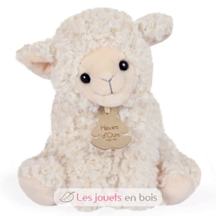 Peluche Agneau beige 20 cm HO3128 Histoire d'Ours 1