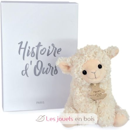 Peluche Agneau beige 20 cm HO3128 Histoire d'Ours 3
