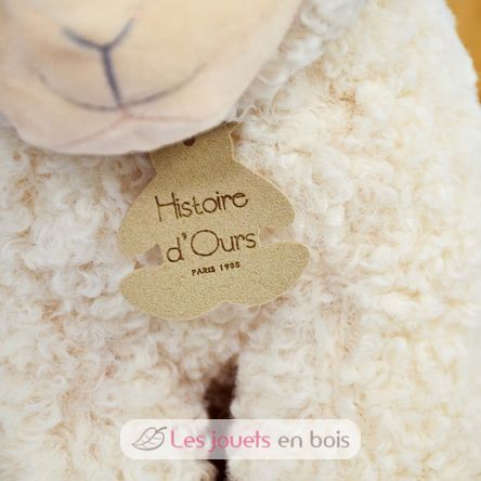 Peluche Agneau ivoire 20 cm HO3128 Histoire d'Ours 2