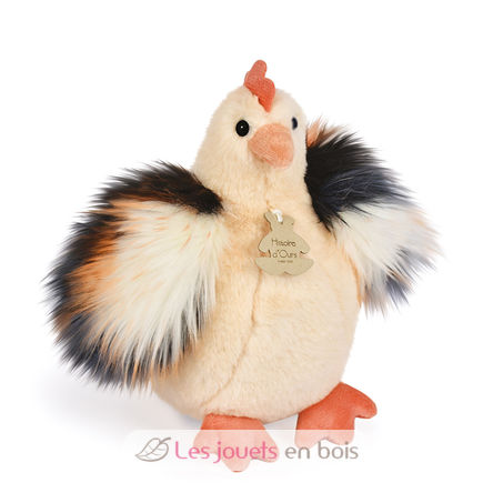 Peluche Poule Poulette beige 20 cm HO3162 Histoire d'Ours 1