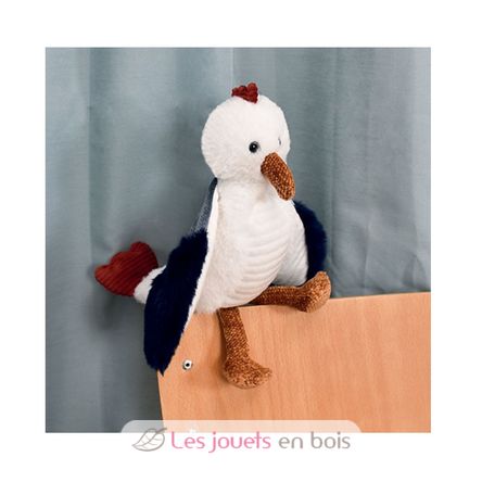 Peluche mouette blanche HO3263 Histoire d'Ours 3