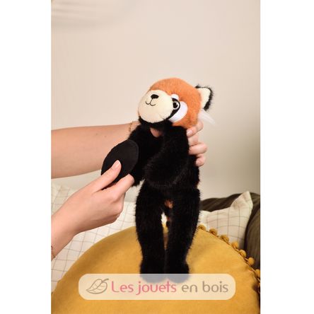 Panda roux en peluche magnétique 30 cm HO3360 Histoire d'Ours 12