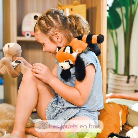 Panda roux en peluche magnétique 30 cm HO3360 Histoire d'Ours 9