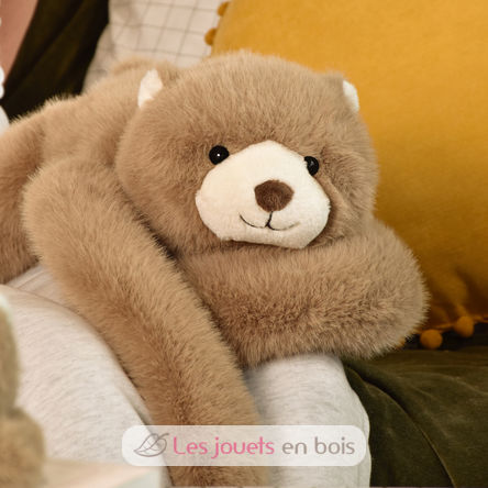 Peluche ours marron lesté 40 cm HO3363 Histoire d'Ours 3