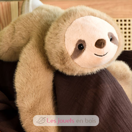 Peluche paresseux marron lesté 40 cm HO3364 Histoire d'Ours 5