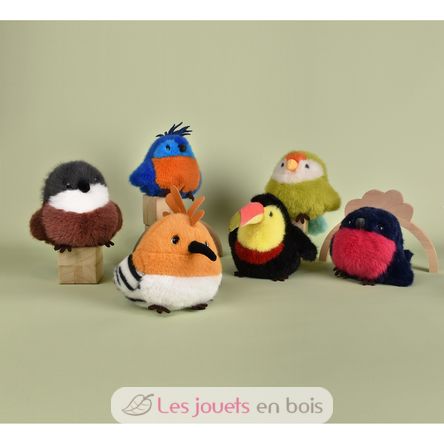 Peluche oiseau Toucan 15 cm HO3443 Histoire d'Ours 8