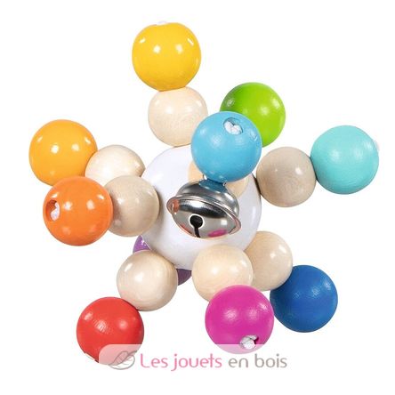 Hochet étoile arc-en-ciel GK65365 Goki 1