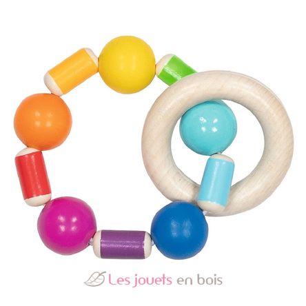 Hochet flexible arc-en-ciel GK65368 Goki 1