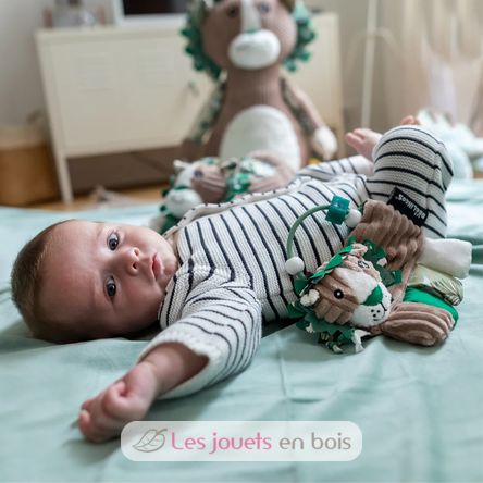 Hochet d'activités Jélékros le lion DE20019 Les Déglingos 3