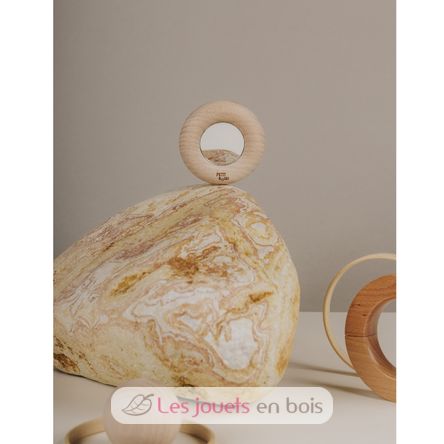 Hochet sensoriel Donut miroir PB-DONUTMIRROR Petit Boum 3