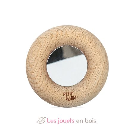 Hochet sensoriel Donut miroir PB-DONUTMIRROR Petit Boum 1