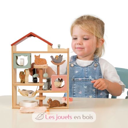 Hôtel pour chats TL8169 Tender Leaf Toys 4